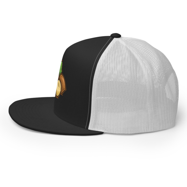 5 Panel Trucker Cap Black White Left 67c16488a2954.png
