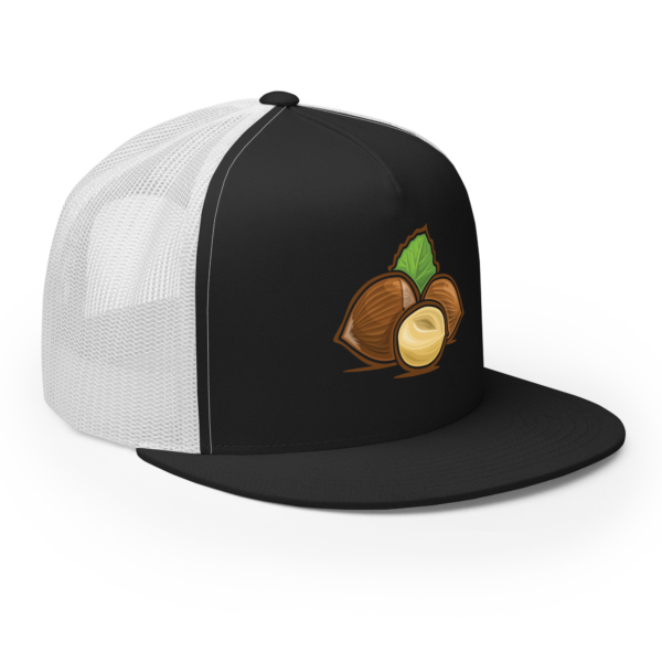 5 Panel Trucker Cap Black White Right Front 67c16488a2af0.png
